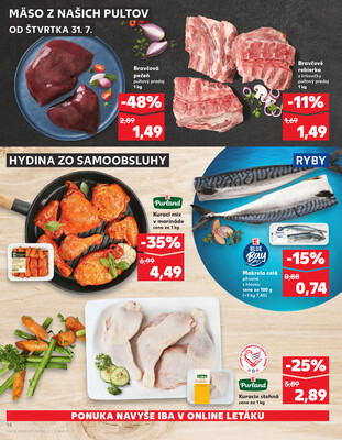 Kaufland 31.7. - 6.8. - Kaufland Martin