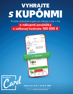 Kaufland 31.7. - 6.8. - Kaufland Martin
