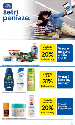 Tesco supermarkety od 30.7. do 5.8.2025