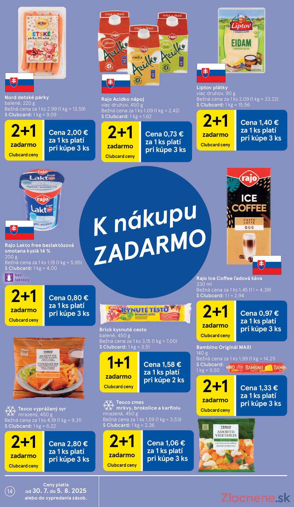 Leták Tesco - Tesco malé hypermarkety od 30.7. do 5.8.2025 - strana 14