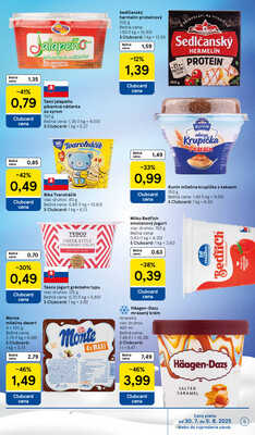 Tesco malé hypermarkety od 30.7. do 5.8.2025