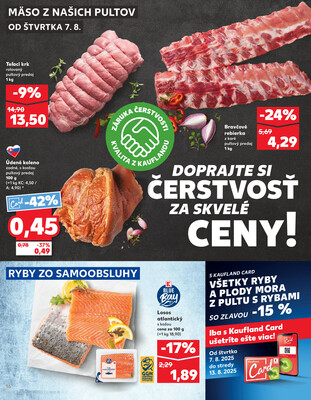 Kaufland 7.8. - 13.8. - Kaufland Brezno