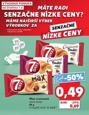 Kaufland 7.8. - 13.8. - Kaufland Dubnica nad Váhom