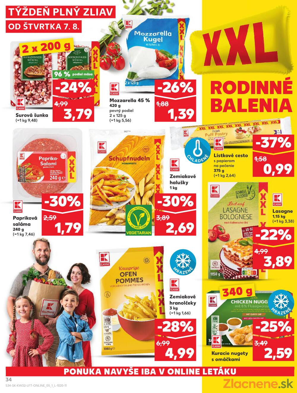 Leták Kaufland - Kaufland 7.8. - 13.8. - Kaufland Rožňava - strana 34