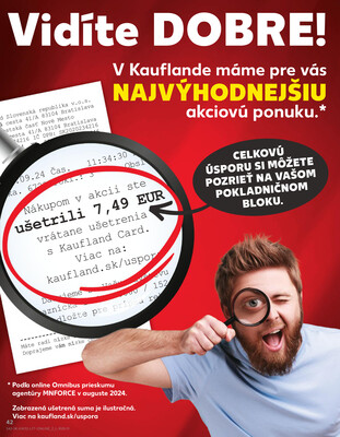 Kaufland 7.8. - 13.8. - Kaufland Dunajská Streda