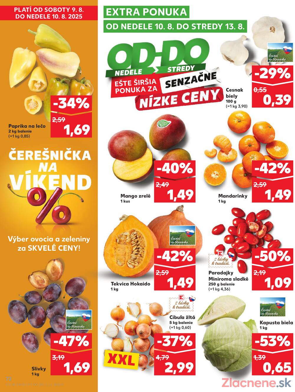Leták Kaufland - Kaufland 7.8. - 13.8. - Kaufland Bánovce nad Bebravou - strana 72