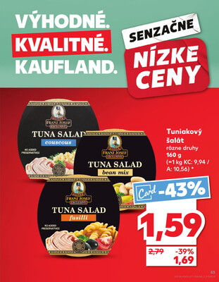 Kaufland 7.8. - 13.8. - Kaufland Prievidza (Necpaly)