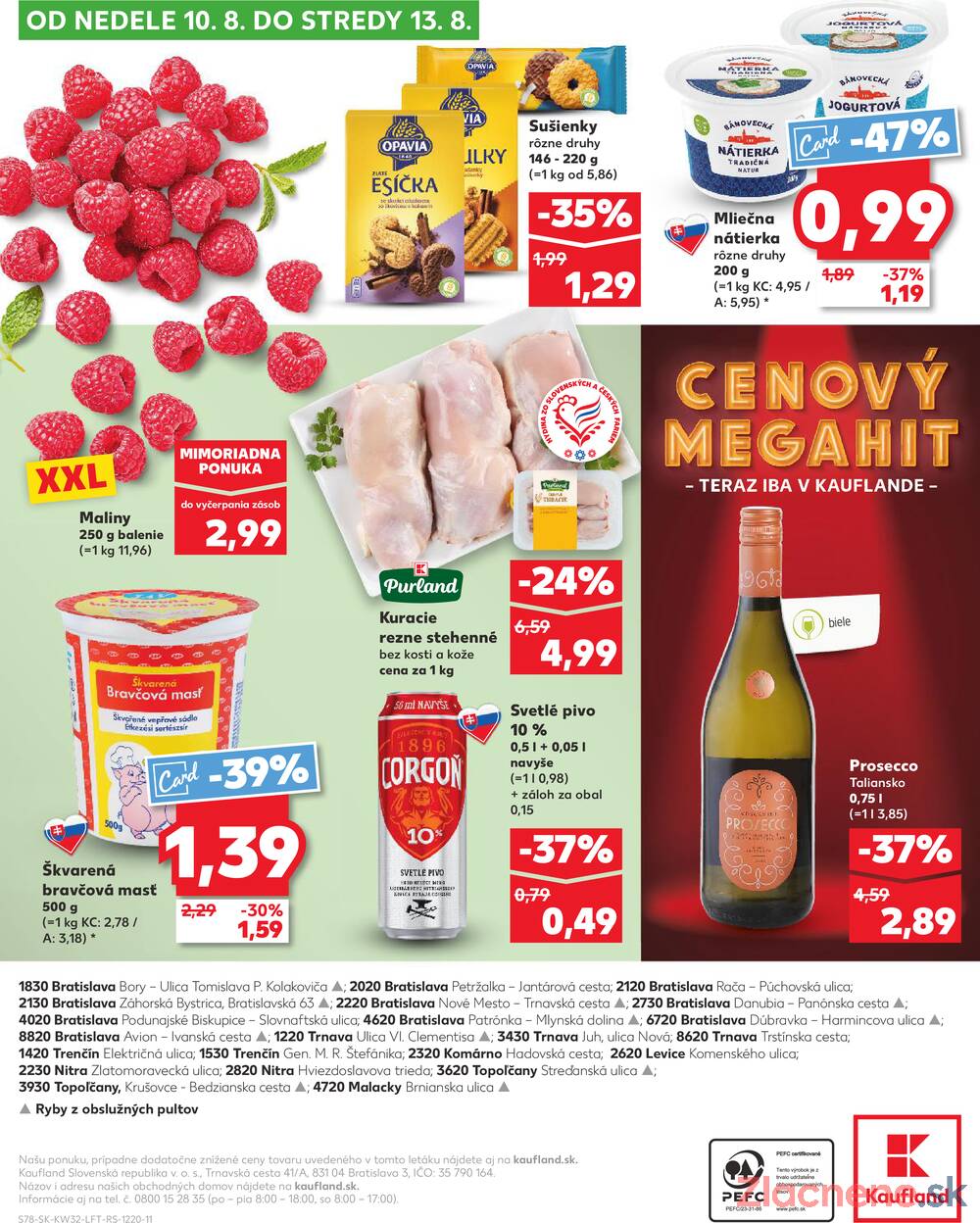 Leták Kaufland - Kaufland 7.8. - 13.8. - Kaufland Komárno - strana 78 Leták Kaufland - Kaufland 7.8. - 13.8. - Kaufland Komárno - strana 78