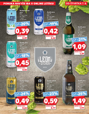 Kaufland 7.8. - 13.8. - Kaufland Komárno