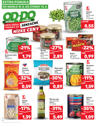 Kaufland 7.8. - 13.8. - Kaufland Komárno