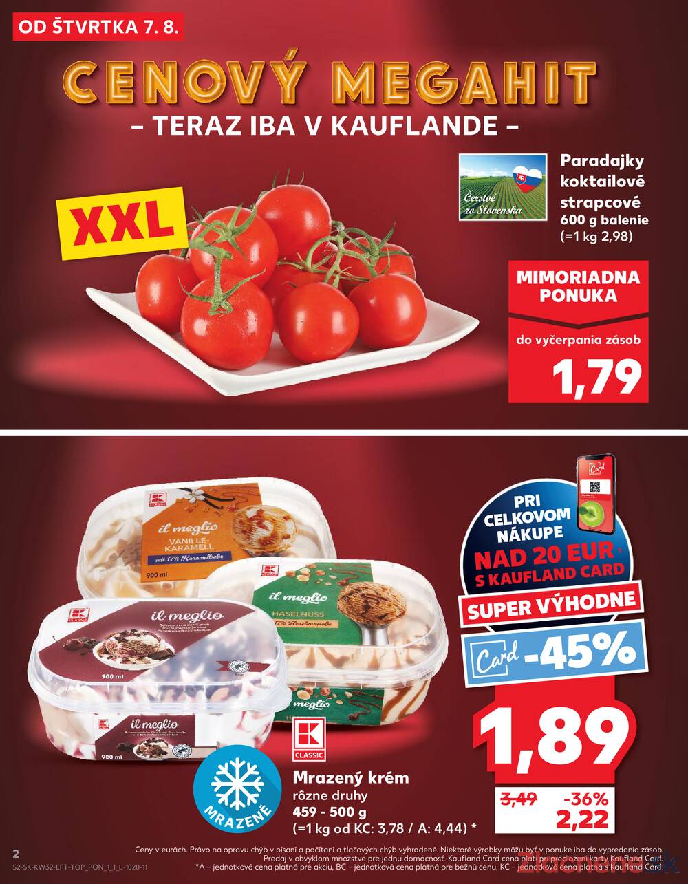 Leták Kaufland - Kaufland 7.8. - 13.8. - Kaufland Topoľčany - strana 2