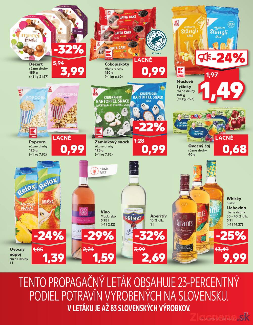 Leták Kaufland - Kaufland 7.8. - 13.8. - Bratislava-Patrónka - strana 77