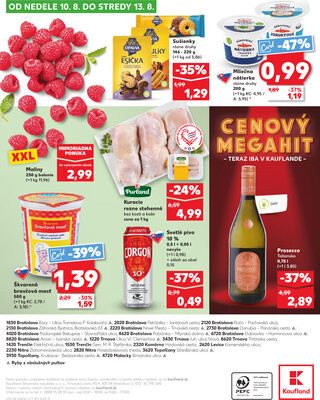 Kaufland 7.8. - 13.8. - Kaufland Trnava - Trstínska cesta