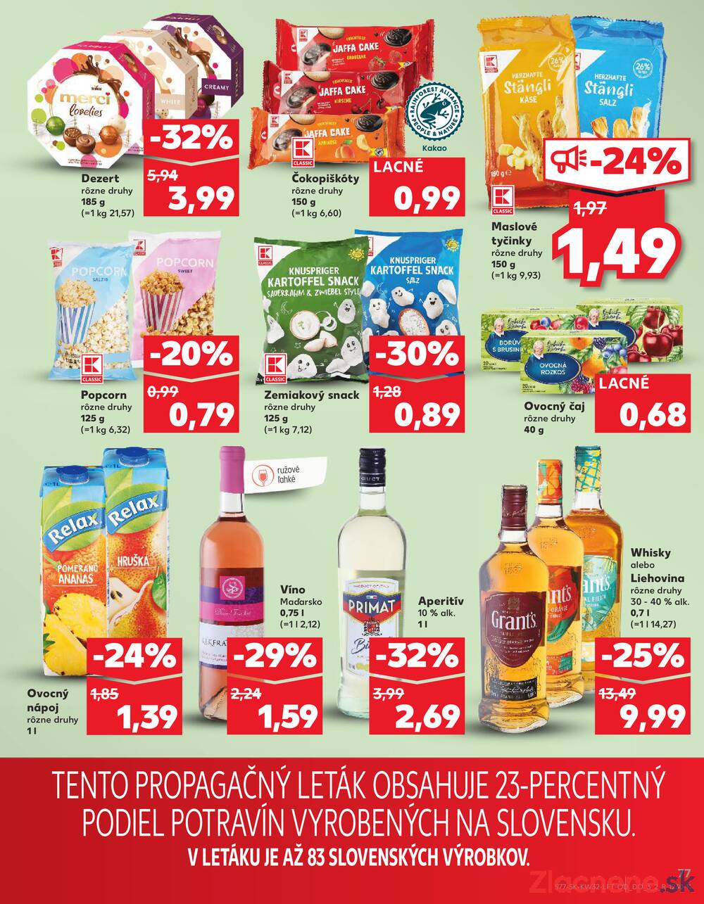 Leták Kaufland - Kaufland 7.8. - 13.8. - Kaufland Liptovský Mikuláš - strana 77