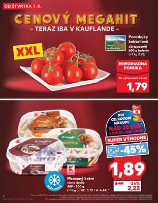 Kaufland 7.8. - 13.8. - Kaufland Čadca