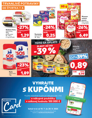 Kaufland 7.8. - 13.8. - Kaufland Čadca