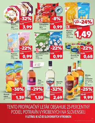 Kaufland 7.8. - 13.8. - Kaufland Čadca