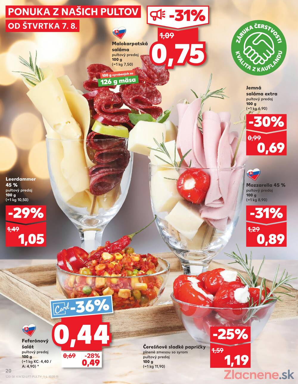 Leták Kaufland - Kaufland 7.8. - 13.8. - Kaufland Poprad - Moyzesova - strana 20
