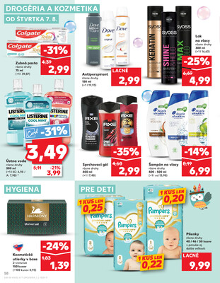 Kaufland 7.8. - 13.8. - Kaufland Poprad - Moyzesova