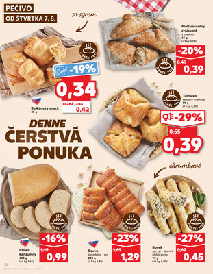 Kaufland 7.8. - 13.8. - Kaufland Skalica - Mallého