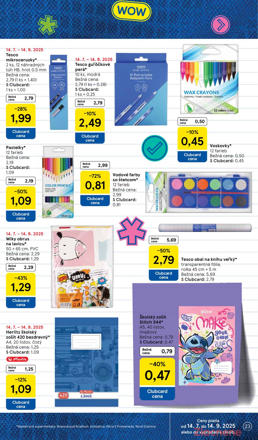 Leták Tesco - Tesco supermarkety od 6.8. do 12.8.2025 - strana 23 Leták Tesco - Tesco supermarkety od 6.8. do 12.8.2025 - strana 23