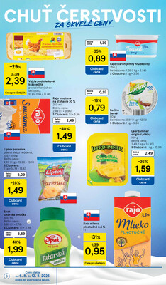 Tesco supermarkety od 6.8. do 12.8.2025