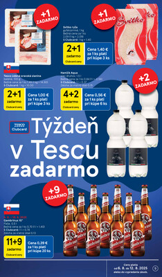 Tesco supermarkety od 6.8. do 12.8.2025