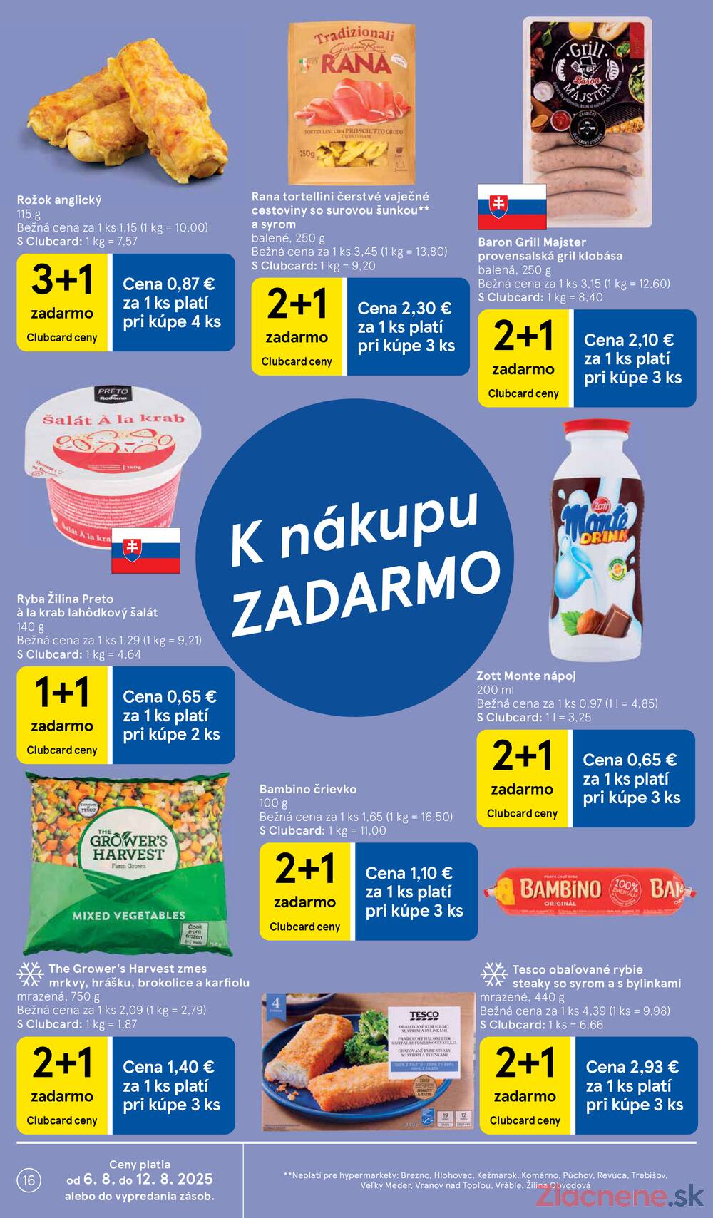 Leták Tesco - Tesco malé hypermarkety od 6.8. do 12.8.2025 - strana 16