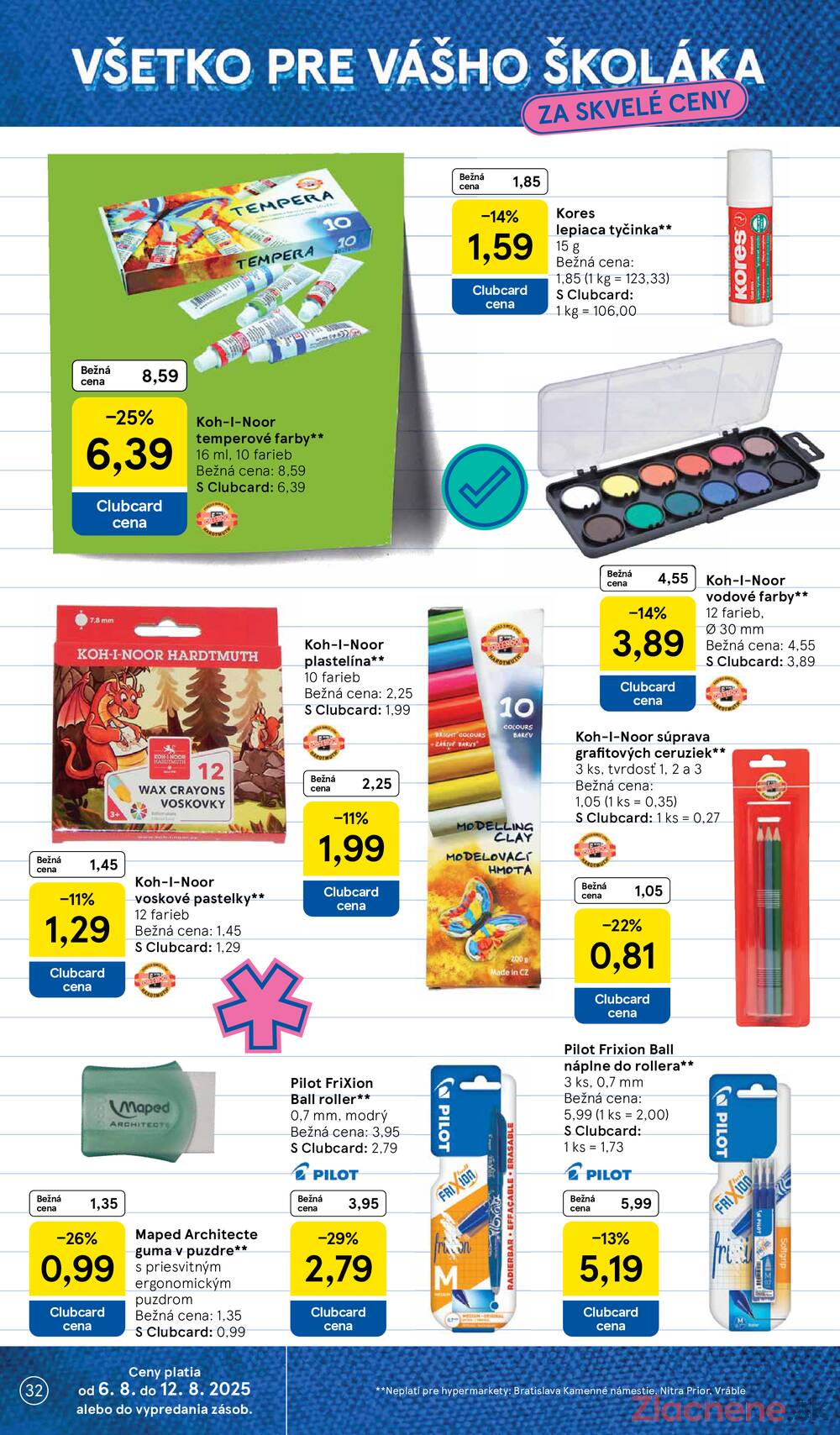Leták Tesco - Tesco malé hypermarkety od 6.8. do 12.8.2025 - strana 32 Leták Tesco - Tesco malé hypermarkety od 6.8. do 12.8.2025 - strana 32