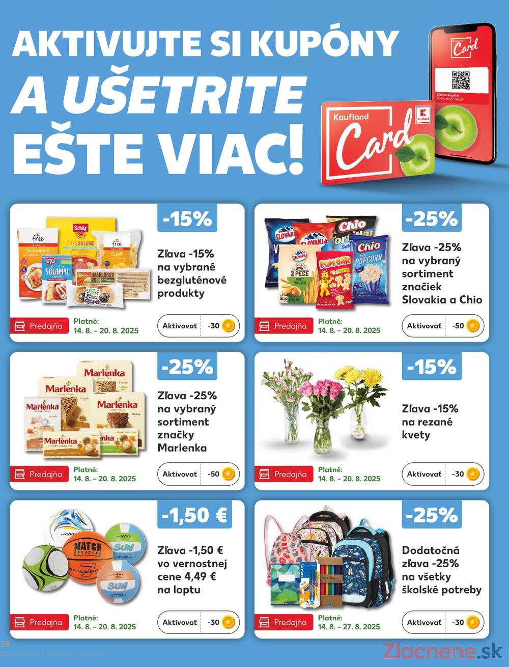 Leták Kaufland - Kaufland 14.8. - 20.8. - Kaufland Brezno - strana 38