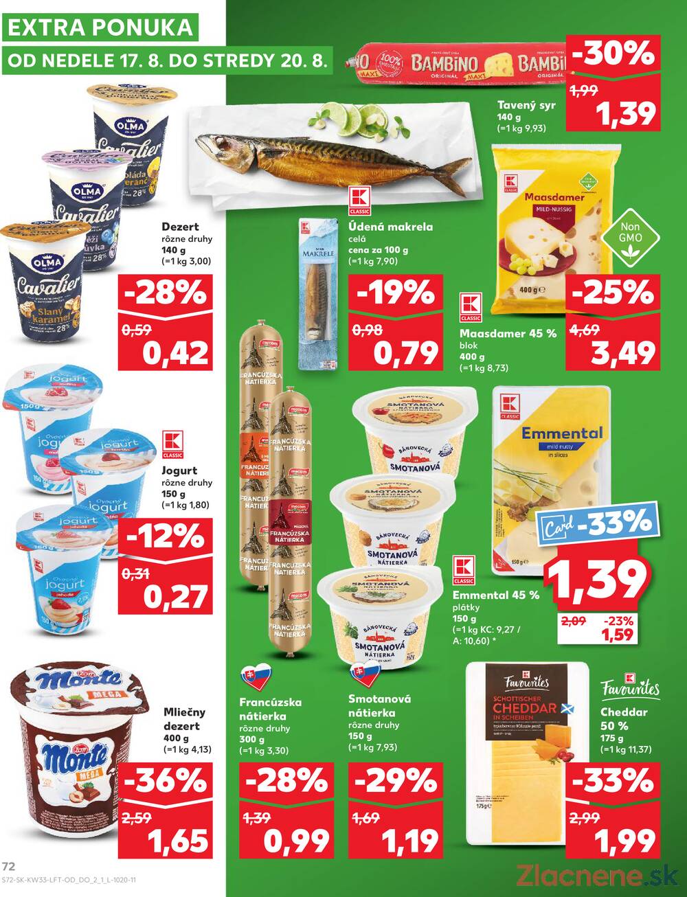 Leták Kaufland - Kaufland 14.8. - 20.8. - Kaufland Dubnica nad Váhom - strana 72