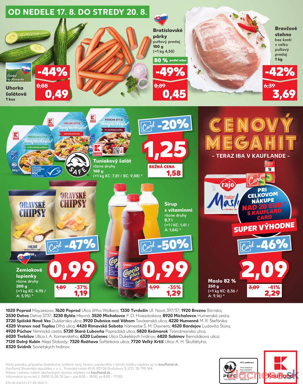 Leták Kaufland - Kaufland 14.8. - 20.8. - Kaufland Dubnica nad Váhom - strana 76