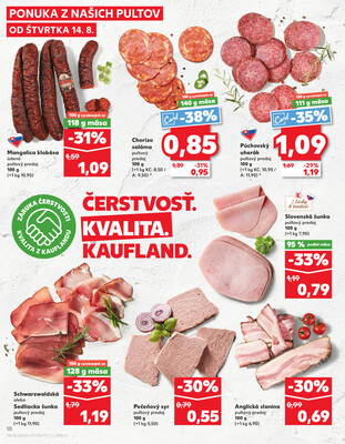 Kaufland 14.8. - 20.8. - Kaufland Dubnica nad Váhom