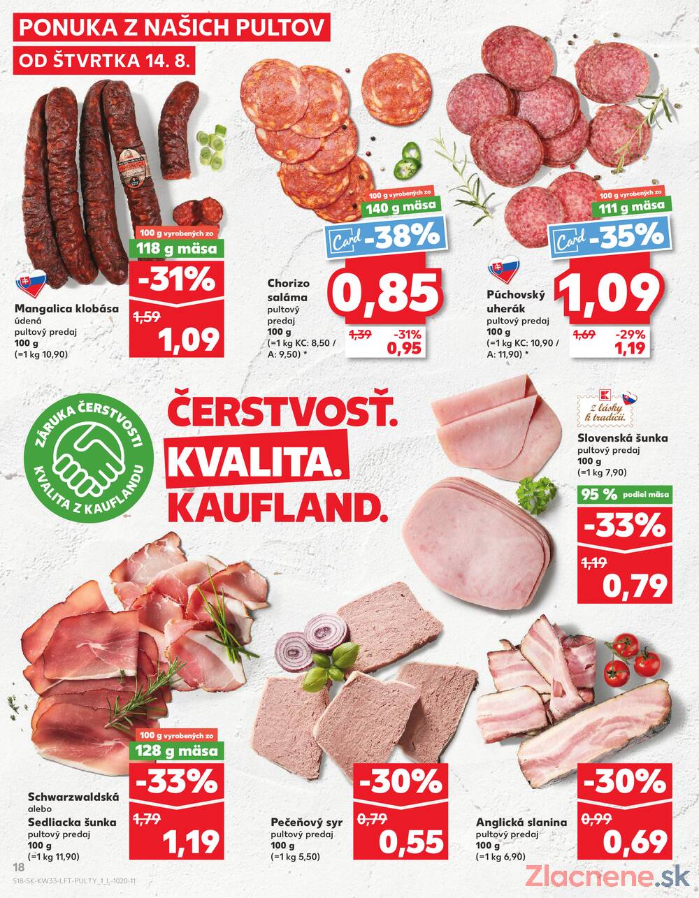 Leták Kaufland - Kaufland 14.8. - 20.8. - Kaufland Rimavská Sobota - strana 18