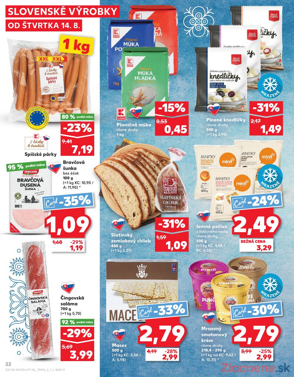 Leták Kaufland - Kaufland 14.8. - 20.8. - Kaufland Rimavská Sobota - strana 22