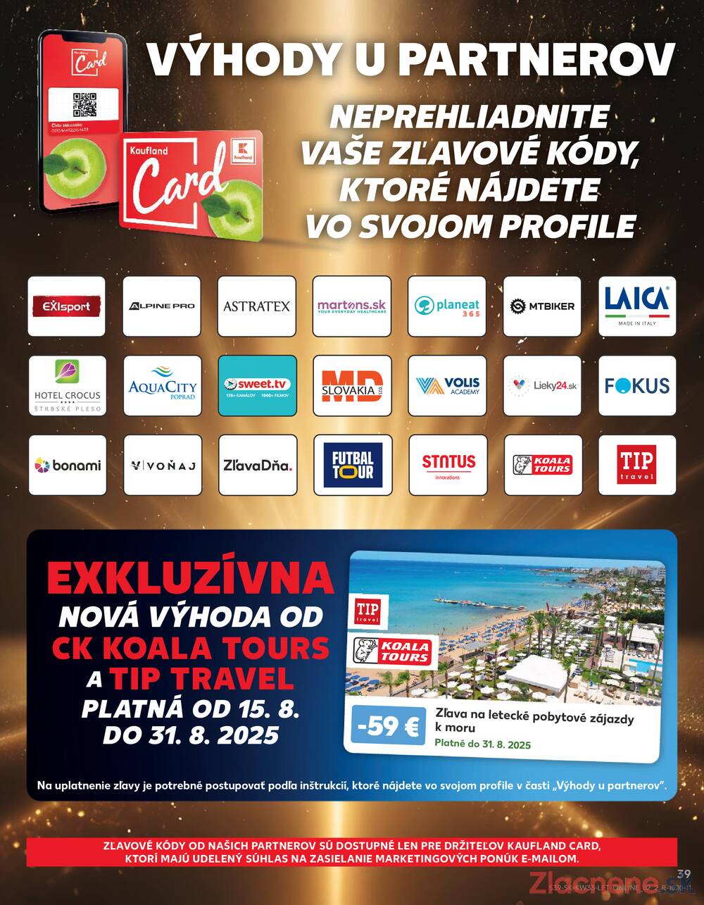 Leták Kaufland - Kaufland 14.8. - 20.8. - Kaufland Rimavská Sobota - strana 39