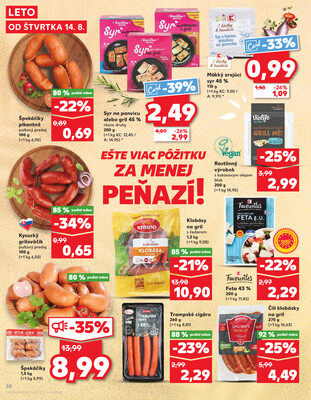Kaufland 14.8. - 20.8. - Kaufland Rimavská Sobota