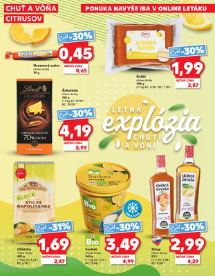 Kaufland 14.8. - 20.8. - Kaufland Rimavská Sobota