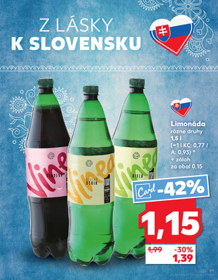 Kaufland 14.8. - 20.8. - Kaufland Rimavská Sobota