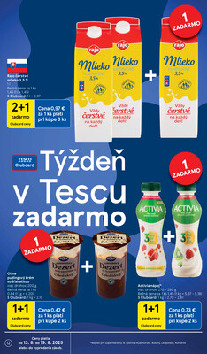 Tesco supermarkety od 13.8. do 19.8.2025