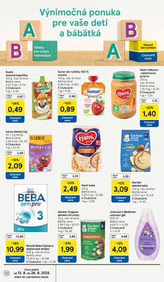 Tesco malé hypermarkety od 13.8. do 19.8.2025