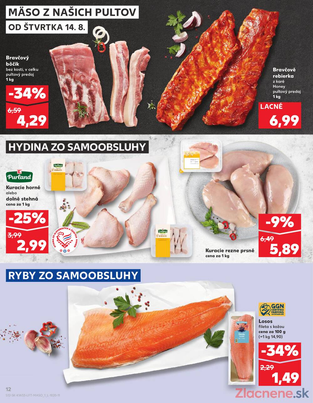 Leták Kaufland - Kaufland 14.8. - 20.8. - Kaufland Stará Ľubovňa - strana 12