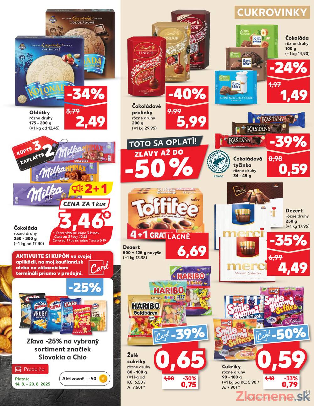 Leták Kaufland - Kaufland 14.8. - 20.8. - Kaufland Stará Ľubovňa - strana 41