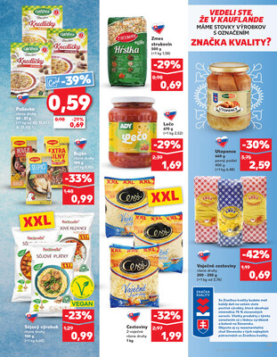Kaufland 14.8. - 20.8. - Kaufland Rožňava