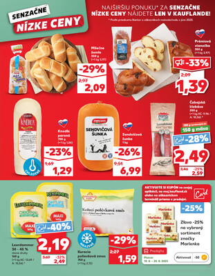 Kaufland 14.8. - 20.8. - Kaufland Rožňava