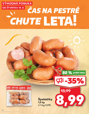 Kaufland 14.8. - 20.8. - Kaufland Rožňava