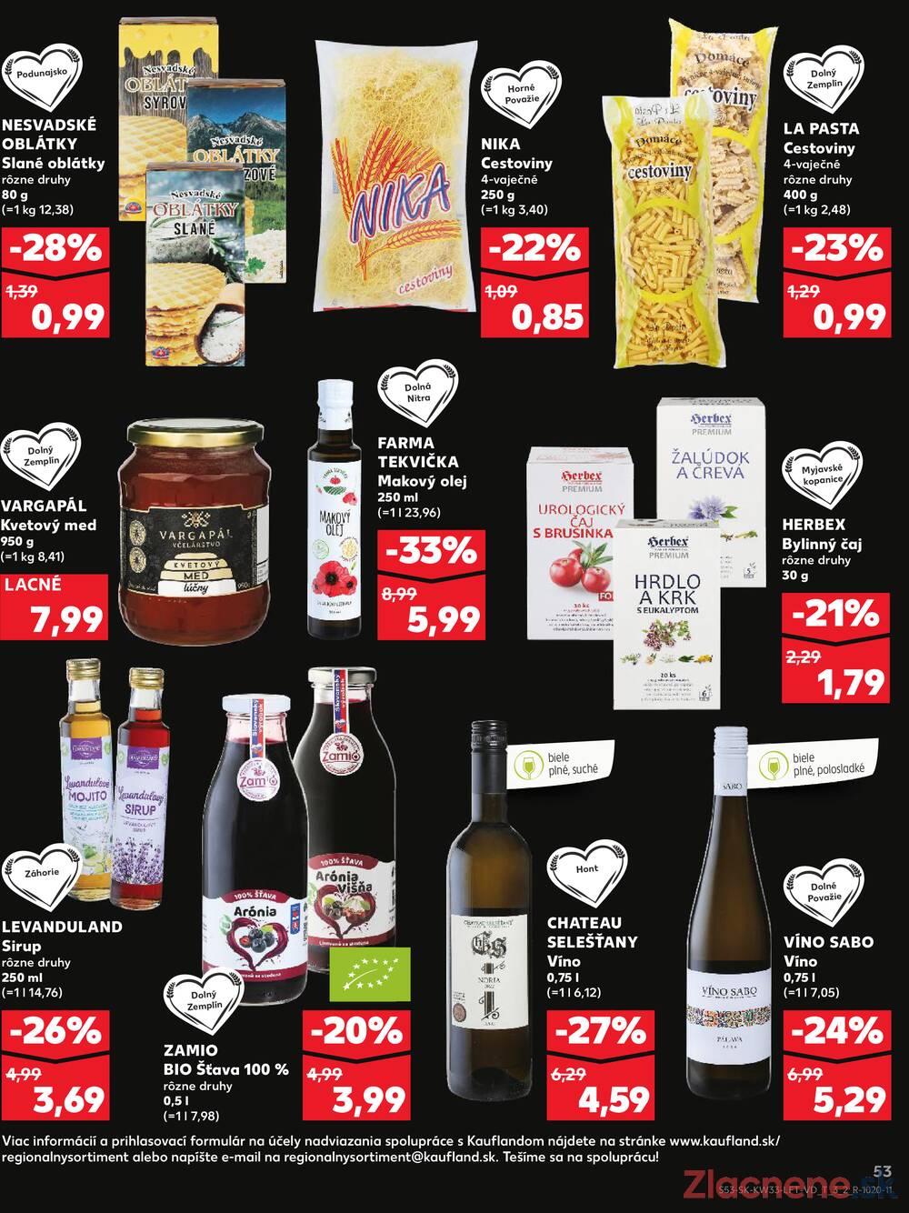 Leták Kaufland - Kaufland 14.8. - 20.8. - Kaufland Poprad - Jiřího Wolkera - strana 53