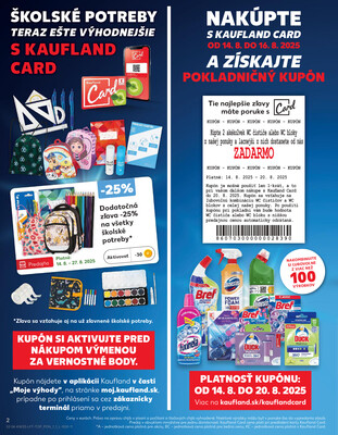 Kaufland 14.8. - 20.8. - Kaufland Veľký Meder