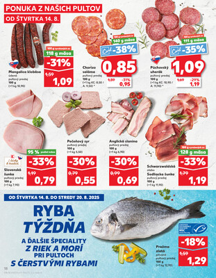 Kaufland 14.8. - 20.8. - Kaufland Prešov - Sekčov 