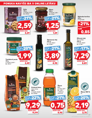 Kaufland 14.8. - 20.8. - Kaufland Prešov - Sekčov 